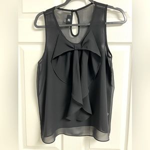 Darling sheer black top